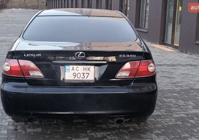 Чорний Лексус ЕС, об'ємом двигуна 3 л та пробігом 353 тис. км за 4550 $, фото 8 на Automoto.ua