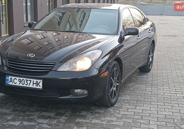 Чорний Лексус ЕС, об'ємом двигуна 3 л та пробігом 353 тис. км за 4550 $, фото 3 на Automoto.ua