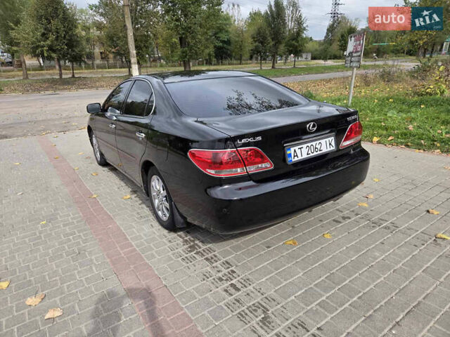 Черный Лексус ЕС, объемом двигателя 3 л и пробегом 320 тыс. км за 6000 $, фото 13 на Automoto.ua