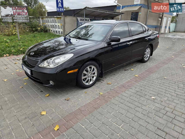 Черный Лексус ЕС, объемом двигателя 3 л и пробегом 320 тыс. км за 6000 $, фото 3 на Automoto.ua