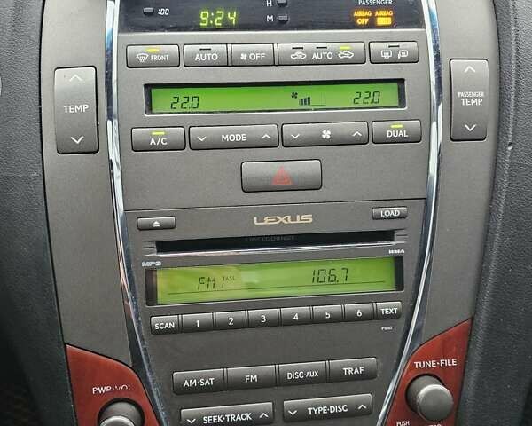 Черный Лексус ЕС, объемом двигателя 3.46 л и пробегом 245 тыс. км за 7000 $, фото 33 на Automoto.ua