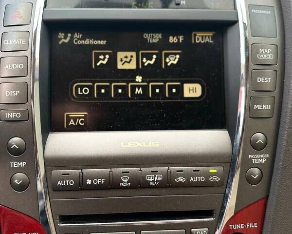 Черный Лексус ЕС, объемом двигателя 3.46 л и пробегом 190 тыс. км за 9900 $, фото 16 на Automoto.ua