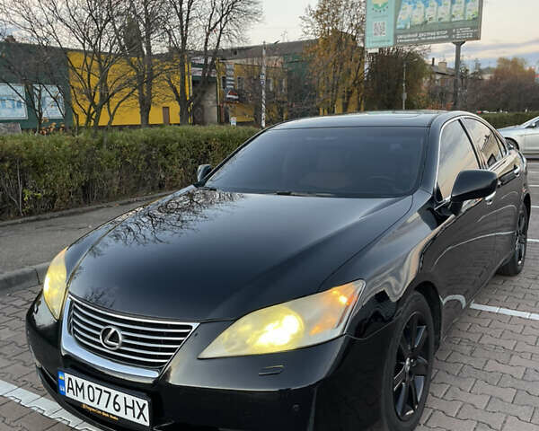 Лексус ЕС 2007 у Житомирі на Automoto.ua Чорний Лексус ЕС, об'ємом двигуна 3.46 л та пробігом 270 тис. км за 9600 $, фото 11 на Automoto.ua
