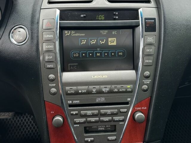 Черный Лексус ЕС, объемом двигателя 3.5 л и пробегом 260 тыс. км за 8200 $, фото 17 на Automoto.ua