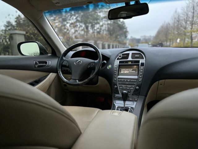 Черный Лексус ЕС, объемом двигателя 3.5 л и пробегом 205 тыс. км за 9250 $, фото 11 на Automoto.ua