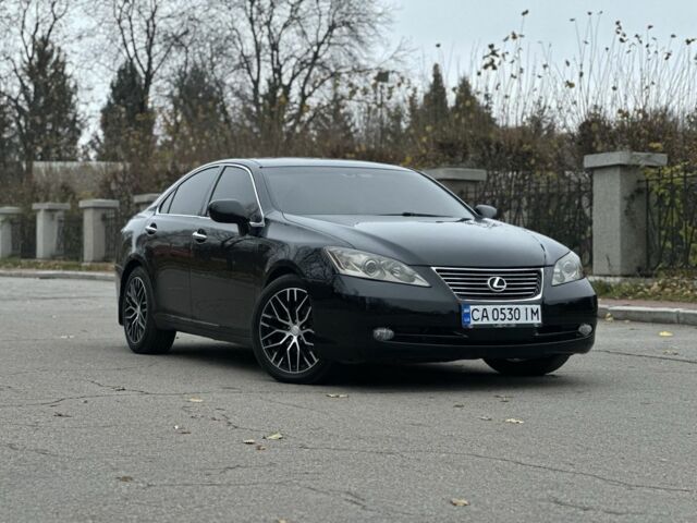 Черный Лексус ЕС, объемом двигателя 3.5 л и пробегом 205 тыс. км за 9250 $, фото 1 на Automoto.ua