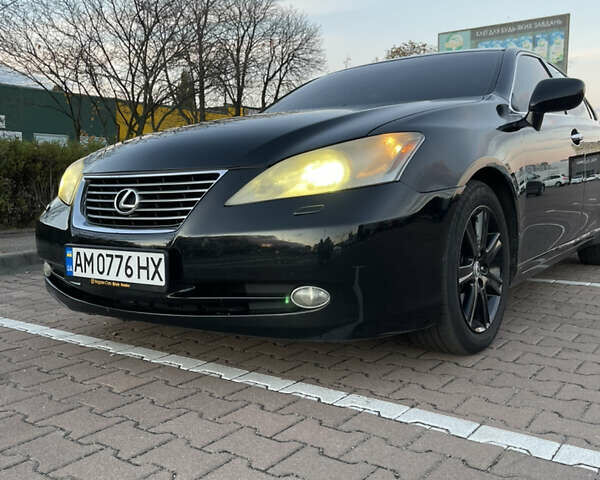 Лексус ЕС 2007 у Житомирі на Automoto.ua Чорний Лексус ЕС, об'ємом двигуна 3.46 л та пробігом 270 тис. км за 9600 $, фото 10 на Automoto.ua