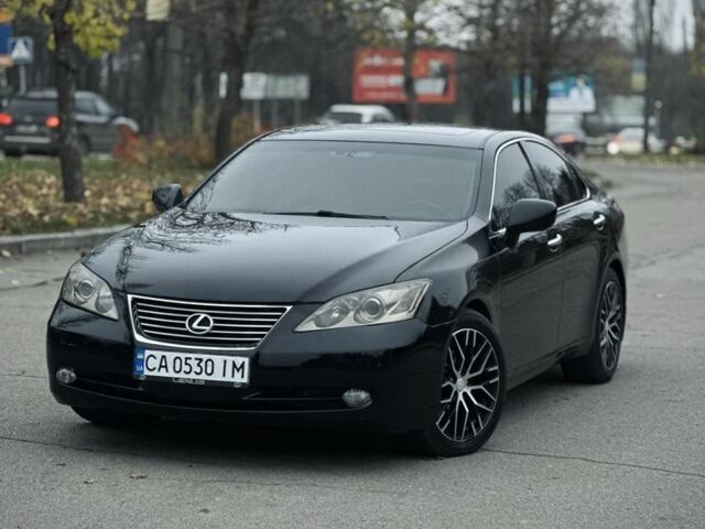 Черный Лексус ЕС, объемом двигателя 3.5 л и пробегом 205 тыс. км за 9250 $, фото 6 на Automoto.ua