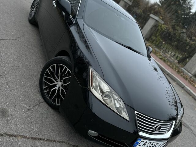 Черный Лексус ЕС, объемом двигателя 3.5 л и пробегом 205 тыс. км за 9250 $, фото 3 на Automoto.ua