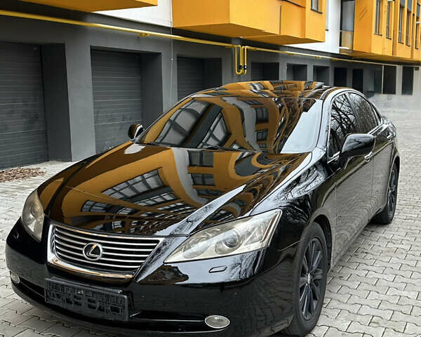 Черный Лексус ЕС, объемом двигателя 3.5 л и пробегом 257 тыс. км за 8200 $, фото 2 на Automoto.ua