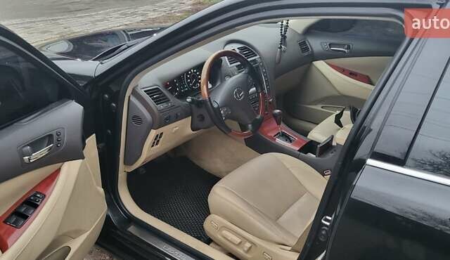 Черный Лексус ЕС, объемом двигателя 3.5 л и пробегом 255 тыс. км за 9300 $, фото 12 на Automoto.ua