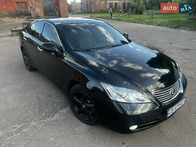 Чорний Лексус ЕС, об'ємом двигуна 3.5 л та пробігом 200 тис. км за 10600 $, фото 1 на Automoto.ua
