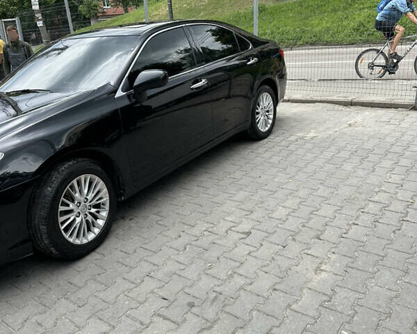 Черный Лексус ЕС, объемом двигателя 3.5 л и пробегом 300 тыс. км за 11000 $, фото 1 на Automoto.ua