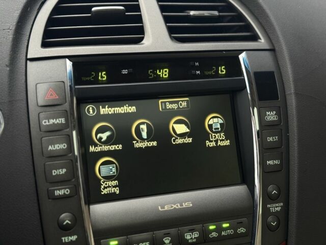 Черный Лексус ЕС, объемом двигателя 3.5 л и пробегом 215 тыс. км за 9750 $, фото 14 на Automoto.ua