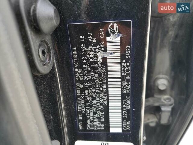 Черный Лексус ЕС, объемом двигателя 0 л и пробегом 96 тыс. км за 14800 $, фото 11 на Automoto.ua