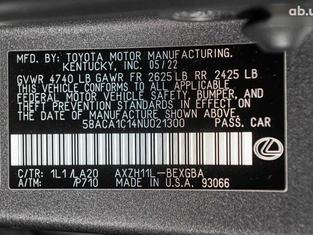 Лексус ЕС, объемом двигателя 0 л и пробегом 41 тыс. км за 39900 $, фото 20 на Automoto.ua