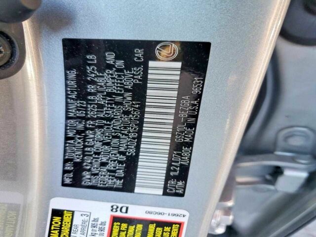 Сірий Лексус ЕС, об'ємом двигуна 0 л та пробігом 16 тис. км за 14500 $, фото 11 на Automoto.ua