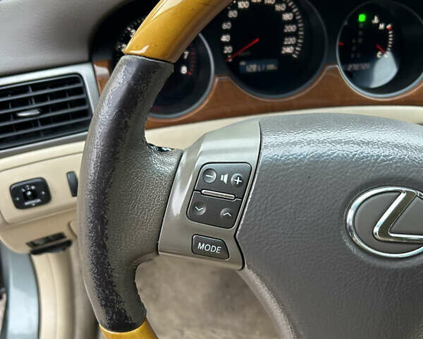 Зеленый Лексус ЕС, объемом двигателя 3 л и пробегом 271 тыс. км за 5800 $, фото 10 на Automoto.ua