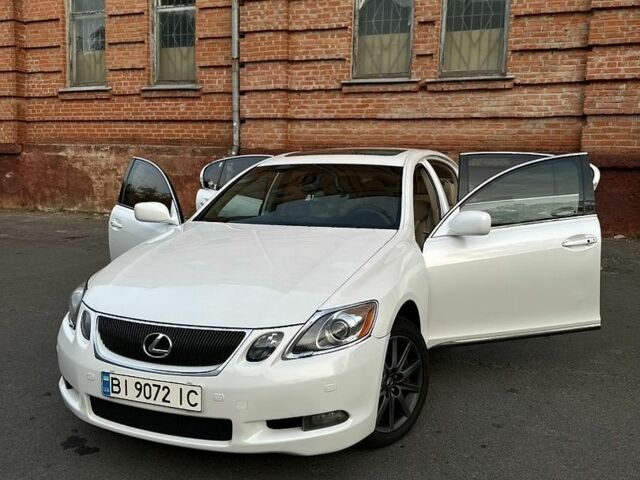 Белый Лексус ГС, объемом двигателя 3.46 л и пробегом 306 тыс. км за 6000 $, фото 1 на Automoto.ua