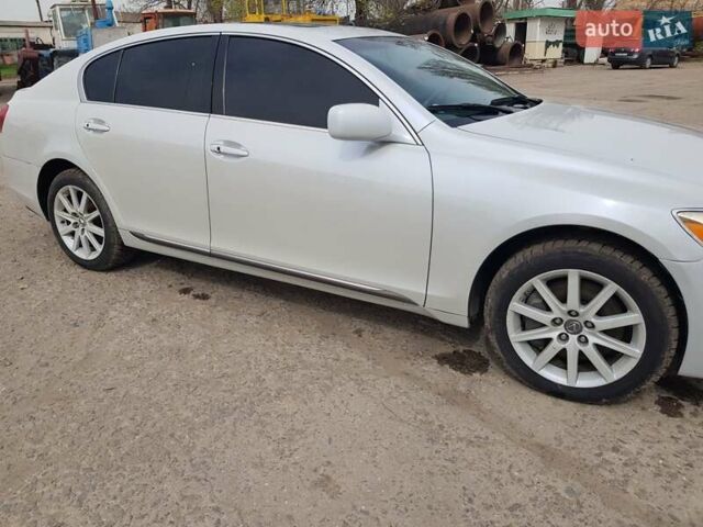 Белый Лексус ГС, объемом двигателя 3.46 л и пробегом 220 тыс. км за 8000 $, фото 1 на Automoto.ua