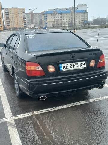 Черный Лексус ГС, объемом двигателя 3 л и пробегом 400 тыс. км за 6500 $, фото 1 на Automoto.ua