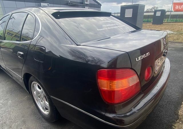 Черный Лексус ГС, объемом двигателя 3 л и пробегом 300 тыс. км за 6000 $, фото 4 на Automoto.ua