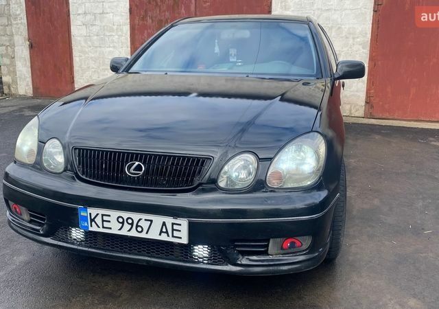 Черный Лексус ГС, объемом двигателя 3 л и пробегом 300 тыс. км за 6000 $, фото 2 на Automoto.ua