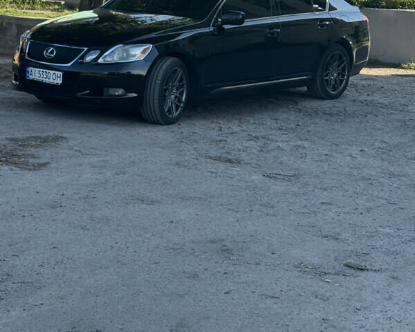 Черный Лексус ГС, объемом двигателя 3 л и пробегом 234 тыс. км за 8500 $, фото 2 на Automoto.ua