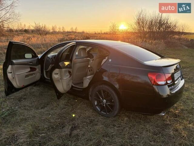 Черный Лексус ГС, объемом двигателя 3 л и пробегом 200 тыс. км за 7500 $, фото 4 на Automoto.ua