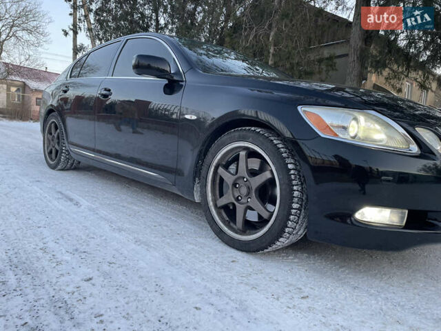 Черный Лексус ГС, объемом двигателя 3 л и пробегом 300 тыс. км за 9300 $, фото 3 на Automoto.ua