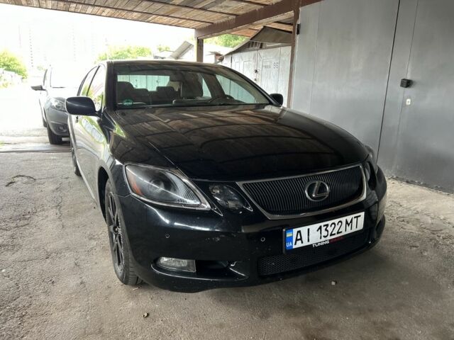 Черный Лексус ГС, объемом двигателя 3 л и пробегом 185 тыс. км за 8400 $, фото 1 на Automoto.ua