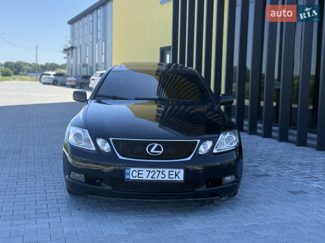 Черный Лексус ГС, объемом двигателя 3 л и пробегом 265 тыс. км за 6550 $, фото 1 на Automoto.ua
