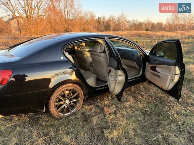 Черный Лексус ГС, объемом двигателя 3 л и пробегом 200 тыс. км за 7500 $, фото 3 на Automoto.ua
