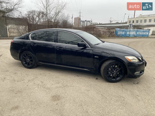Чорний Лексус ГС, об'ємом двигуна 3 л та пробігом 258 тис. км за 5500 $, фото 1 на Automoto.ua