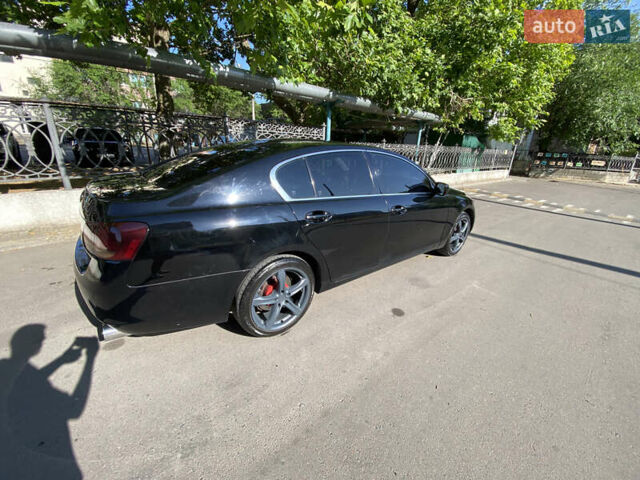 Черный Лексус ГС, объемом двигателя 3 л и пробегом 254 тыс. км за 6500 $, фото 2 на Automoto.ua