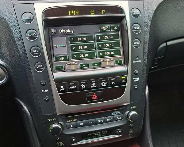 Чорний Лексус ГС, об'ємом двигуна 3 л та пробігом 227 тис. км за 7999 $, фото 40 на Automoto.ua