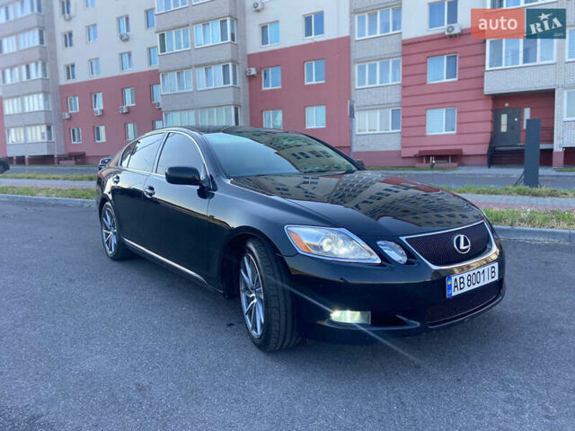 Черный Лексус ГС, объемом двигателя 3 л и пробегом 246 тыс. км за 7900 $, фото 2 на Automoto.ua