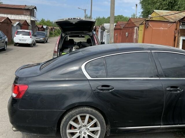 Черный Лексус ГС, объемом двигателя 3 л и пробегом 250 тыс. км за 3800 $, фото 1 на Automoto.ua