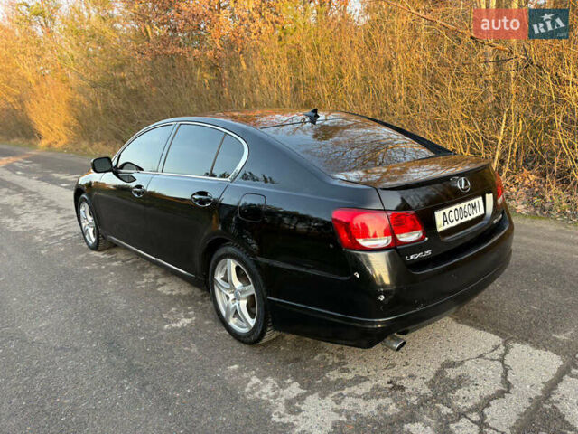 Черный Лексус ГС, объемом двигателя 3.5 л и пробегом 230 тыс. км за 5900 $, фото 4 на Automoto.ua