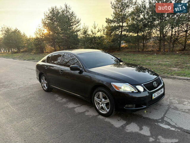 Черный Лексус ГС, объемом двигателя 3.5 л и пробегом 230 тыс. км за 5900 $, фото 2 на Automoto.ua