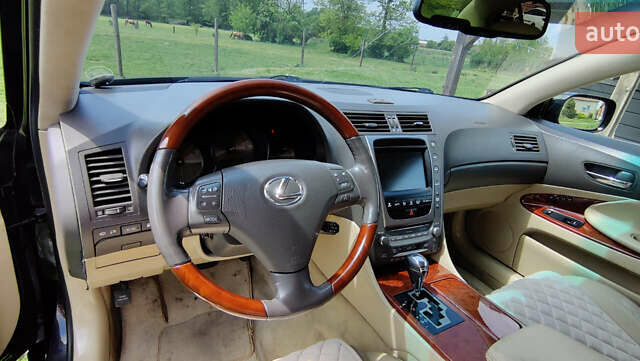 Черный Лексус ГС, объемом двигателя 3.5 л и пробегом 249 тыс. км за 8500 $, фото 4 на Automoto.ua
