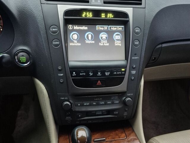 Черный Лексус ГС, объемом двигателя 3.5 л и пробегом 187 тыс. км за 7800 $, фото 7 на Automoto.ua