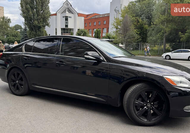 Черный Лексус ГС, объемом двигателя 3 л и пробегом 210 тыс. км за 11600 $, фото 2 на Automoto.ua