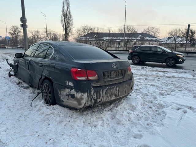 Черный Лексус ГС, объемом двигателя 3 л и пробегом 200 тыс. км за 2300 $, фото 1 на Automoto.ua