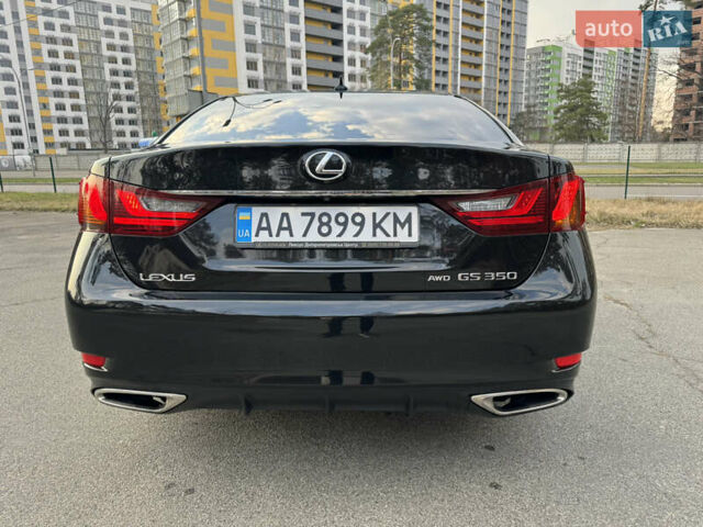 Черный Лексус ГС, объемом двигателя 3.5 л и пробегом 160 тыс. км за 17700 $, фото 4 на Automoto.ua