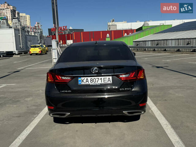 Черный Лексус ГС, объемом двигателя 2.5 л и пробегом 165 тыс. км за 16526 $, фото 3 на Automoto.ua