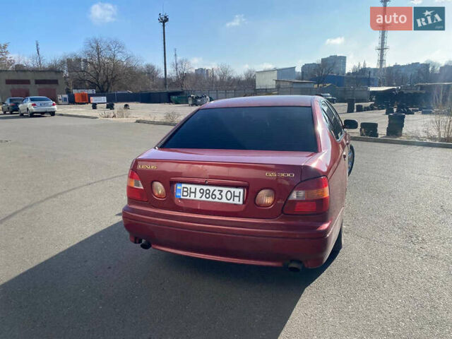 Лексус ГС 1998 у Одесі на Automoto.ua Червоний Лексус ГС, об'ємом двигуна 3 л та пробігом 280 тис. км за 4500 $, фото 3 на Automoto.ua