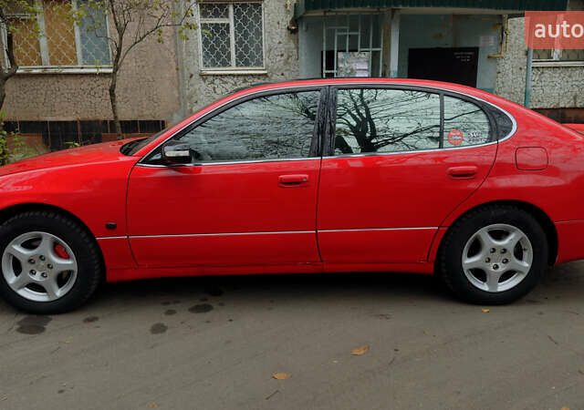 Красный Лексус ГС, объемом двигателя 3 л и пробегом 316 тыс. км за 5900 $, фото 3 на Automoto.ua