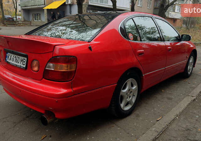 Красный Лексус ГС, объемом двигателя 3 л и пробегом 316 тыс. км за 5900 $, фото 4 на Automoto.ua