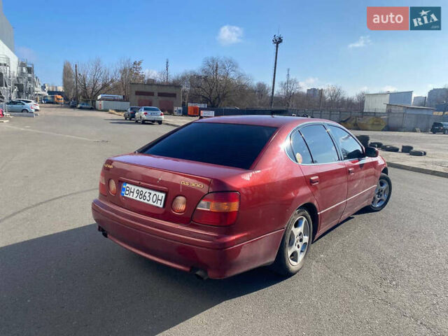 Лексус ГС 1998 у Одесі на Automoto.ua Червоний Лексус ГС, об'ємом двигуна 3 л та пробігом 280 тис. км за 4500 $, фото 4 на Automoto.ua